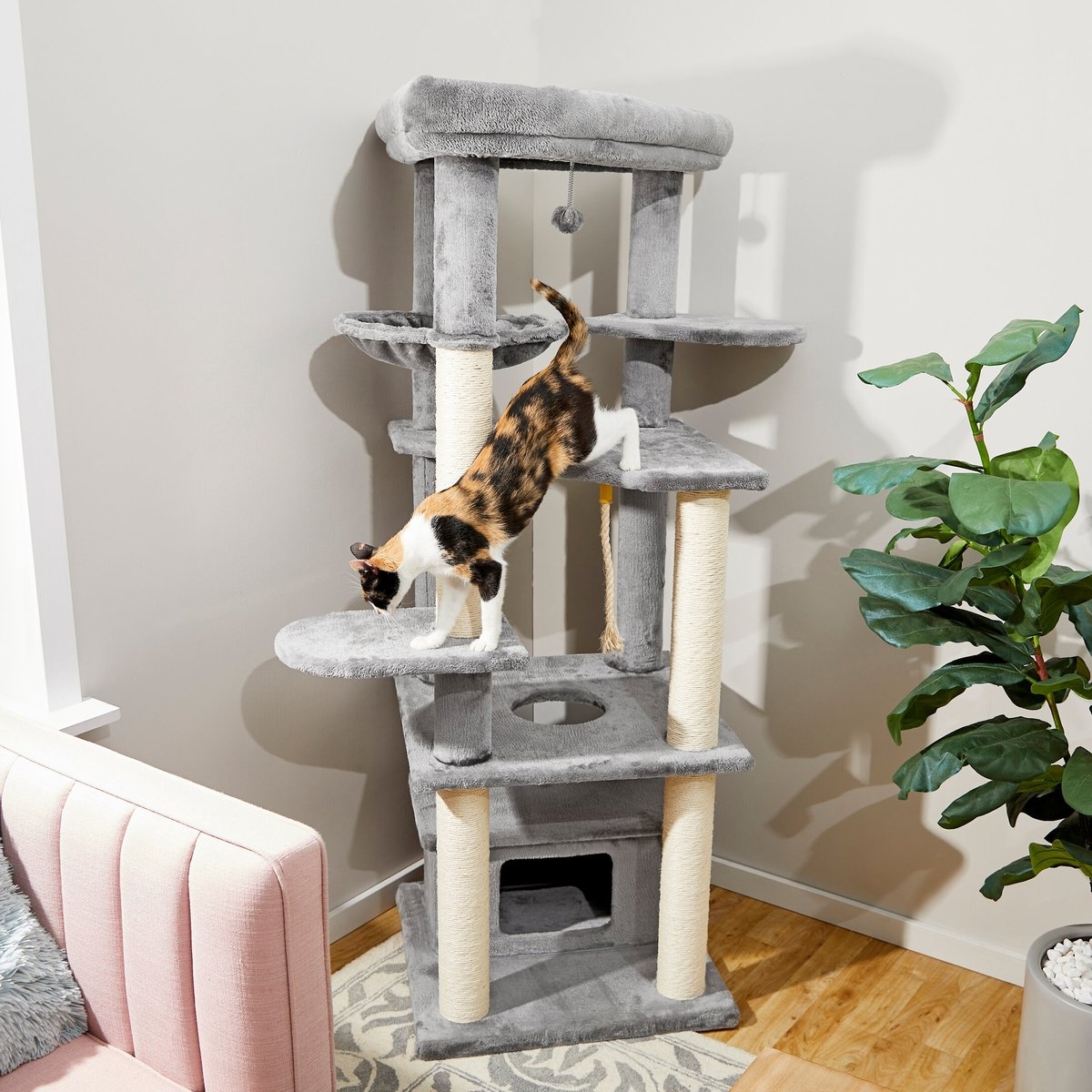 LQQ 65in XXL Heavy Duty Cat Tree