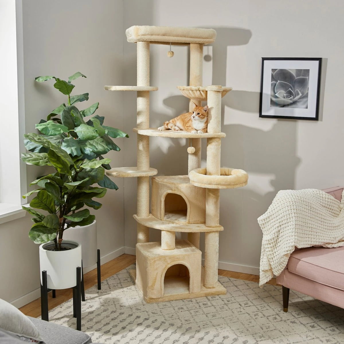 LQQ 76in XXL Heavy Duty Cat Tree