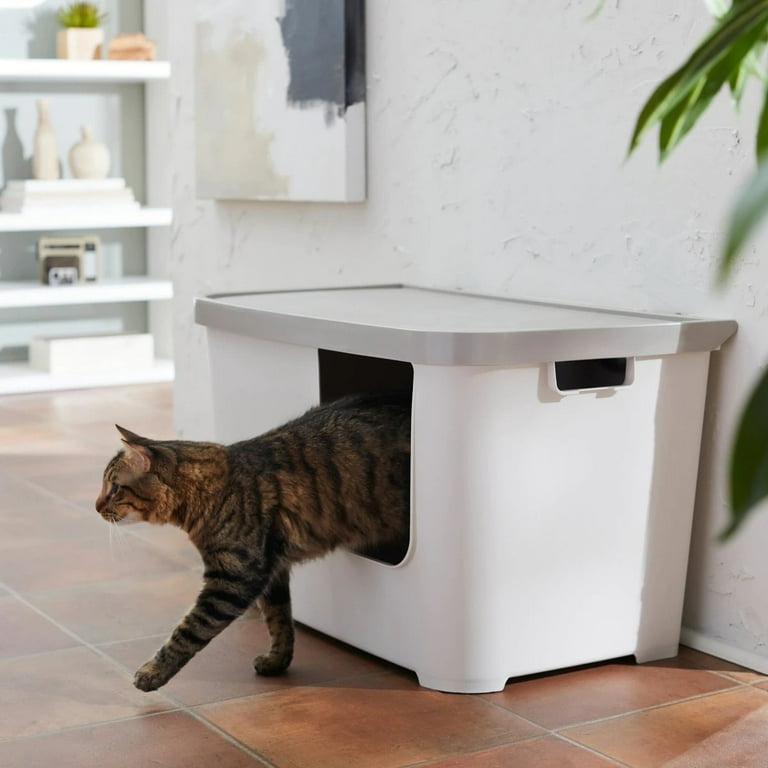 The Benefits of an Enclosed Cat Litter Box for Your Feline Friend