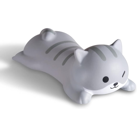 LQQBOX 1 Pcs Cute Wrist Rest Support for Mouse Keyboard Computer Elbow Pad Arm Rest for Desk Ergonomic Kawaii Office Supplies Slow Rising Mouse Pad Cat