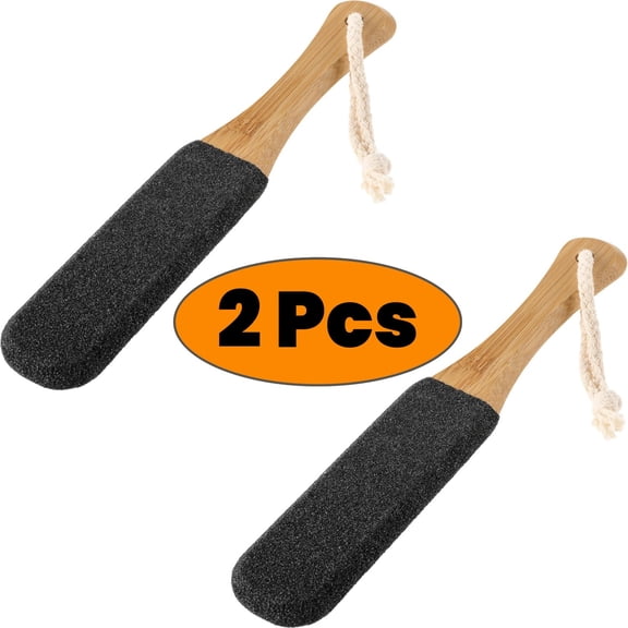 LQQBOX 2 Pcs Exfoliator Pedicure Tool Foot Callus Remover Scrubber for Dead Skin,Corn and Hard Skin - Pumice Stone for Cracked Feet,Heels, Elbows, Hands in Showe