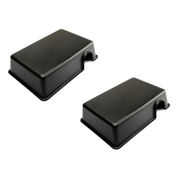 LQQBOX 2 Pcs Reptile Hide Box for Gecko & Snake - Feel Secure & Safe, Durable Material, Easy to Clean