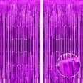 thumbnail image 1 of LQQBOX 3 Pack 3.28 x 6.56 FT Foil Fringe Backdrop Curtain, Streamer Backdrop Curtains, Streamers Birthday Party Decorations, Tinsel Curtain for Parties, Photo Booth Backdrops, Rose, 1 of 7