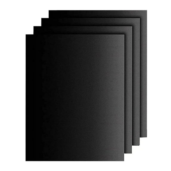 LQQBOX 4 PCS Oven Liners,BBQ Grill Mats for Bottom of Oven for Gas, Electric and Fan Assisted Ovens,Baking Mat, Oven Protector Sheets,Reusable