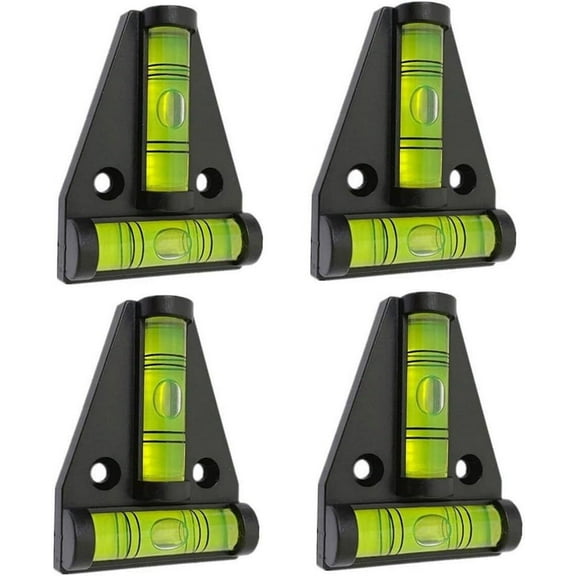 LQQBOX 4Pcs Magnetic T Type RV Levelers, RV Parts Accessories Exterior Leveling Stablilization Levelers