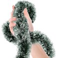thumbnail image 1 of LQQBOX 50 Ft Christmas Tinsel Garland,Blackish Green Frost Tip Metallic Garland for Christmas Tree Xmas Party Decorations, 1 of 7