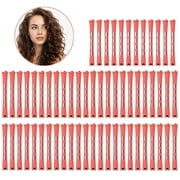 LQQBOX 60 Pcs Perm Rods for Long Hair Plastic Curl Rods Cold Wave Rods Hair Curling Roller for Hair Styling Hairdressing Tools