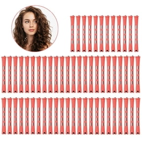 LQQBOX 60 Pcs Perm Rods for Long Hair Plastic Curl Rods Cold Wave Rods Hair Curling Roller for Hair Styling Hairdressing Tools
