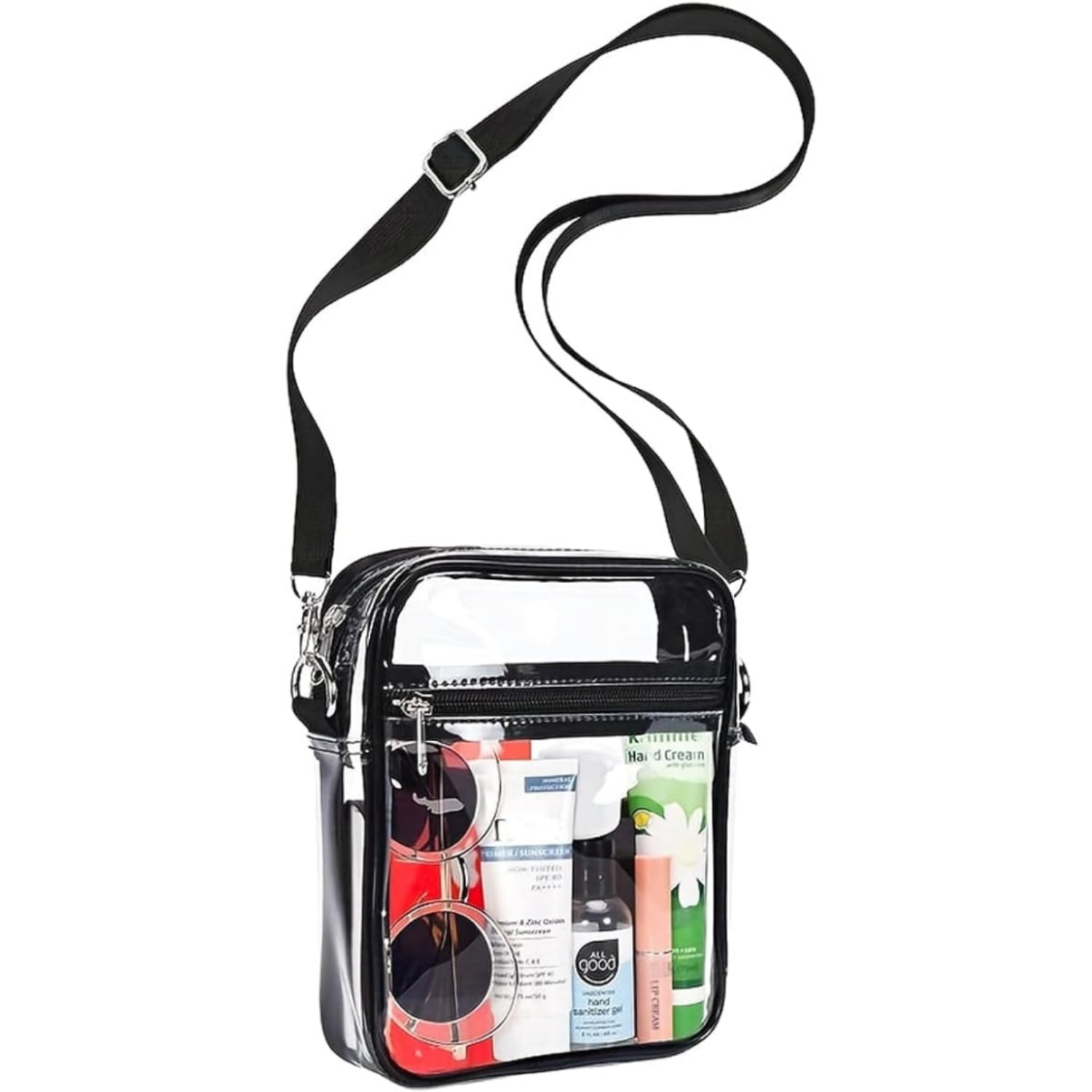 LQQBOX Clear Bag PVC Concert Clear Purse Clear Crossbody Purse Bag clear bags