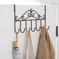 thumbnail image 1 of LQQBOX Door Hanger Hook, Over The Door Hooks, Over Door Towel Rack for Bathroom, Over Door Coat Hanger Organizer, Back of Door Hooks for Hanging Clothes, 1 of 7
