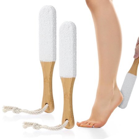 LQQBOX Feet Callus Removers Professional Colossal Foot Scrubber Pedicure Foot File Foot Massager Pumice Stone for Feet,Remover Corn Hard Skin Dead Skin Exfoliator for Use in Shower Feet Care Tools