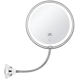 Rinfency Makeup Mirror Lights Stick On Mirror, 4000mAH