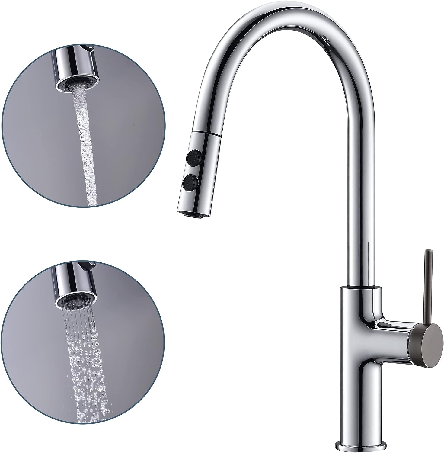 Delta Essa Single Handle PullDown Kitchen Faucet with Touch2O