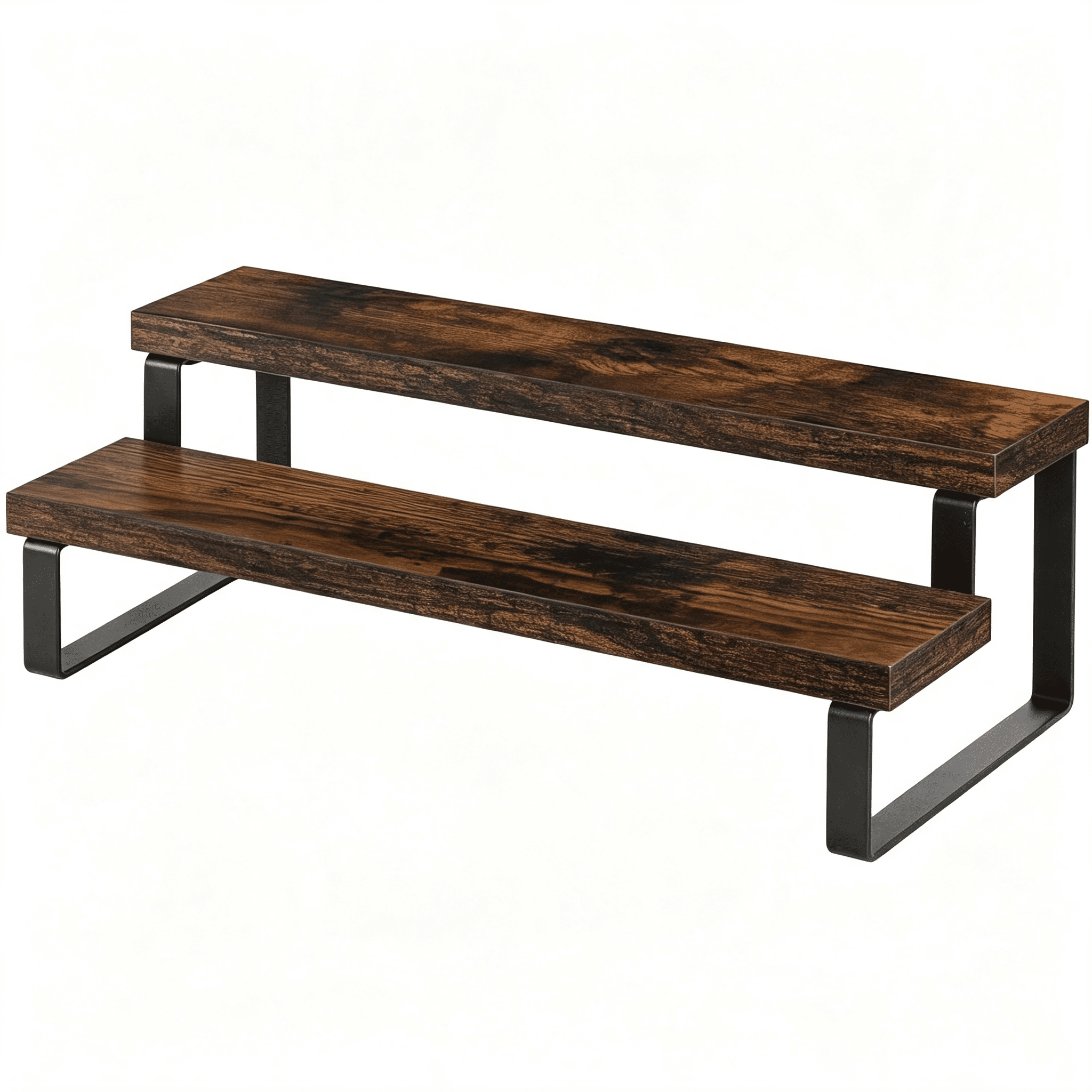 LQSEO Wooden Display Riser Stand,Tiered Perfume and Cologne Organizer ...