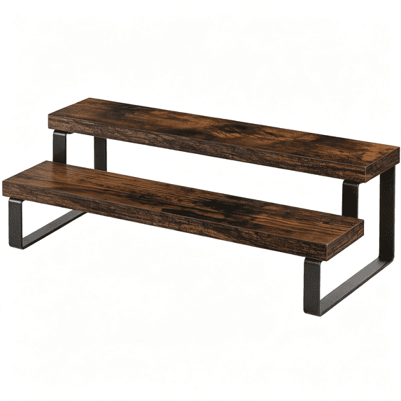 Display Riser Stand LQSEO Wooden Display Riser Stand,Tiered Perfume and Cologne Organizer ...