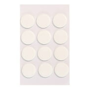 LQXZWJY 12Pcs Double Sided Adhesive Dots, 0.39" Clear Removable Sticky Adhesive Mounting Putty, Waterproof No Trace Dots Adhesive Putty for Poster Picture Festival Decoration Museum
