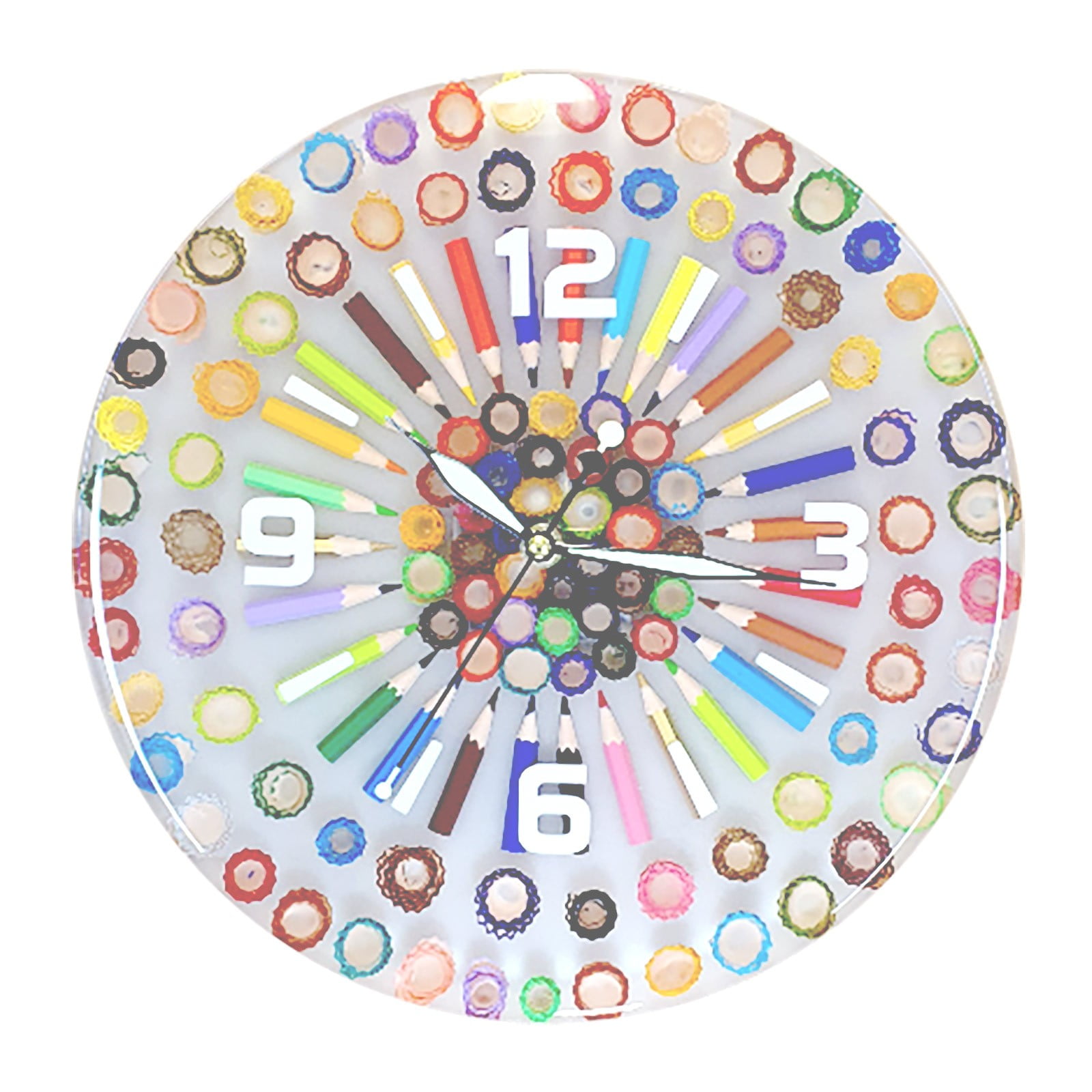 LQXZWJY 2024 New Luminous Clock Pendant Handmade Home Decoration