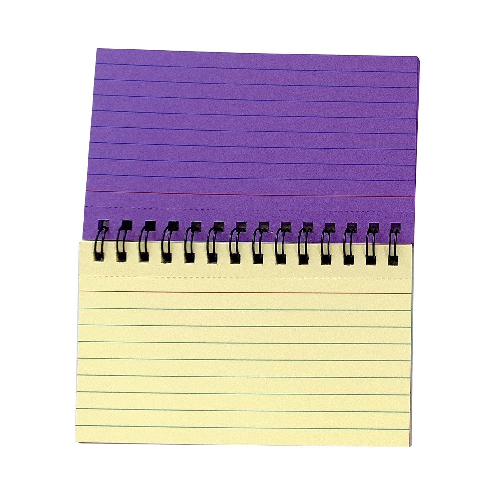 LQXZWJY 50 Pieces Flash Cards 3x5 Inches Spiral Bound Index Cards ...