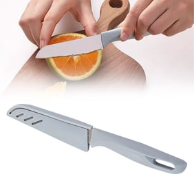 LQXZWJY 7.7-Inch Paring Knife with Self-Sharpening Blade Cover, High Carbon-Stainless Steel Kitchen Knife with Ergonomic Handle, Razor-Sharp Knife, Black