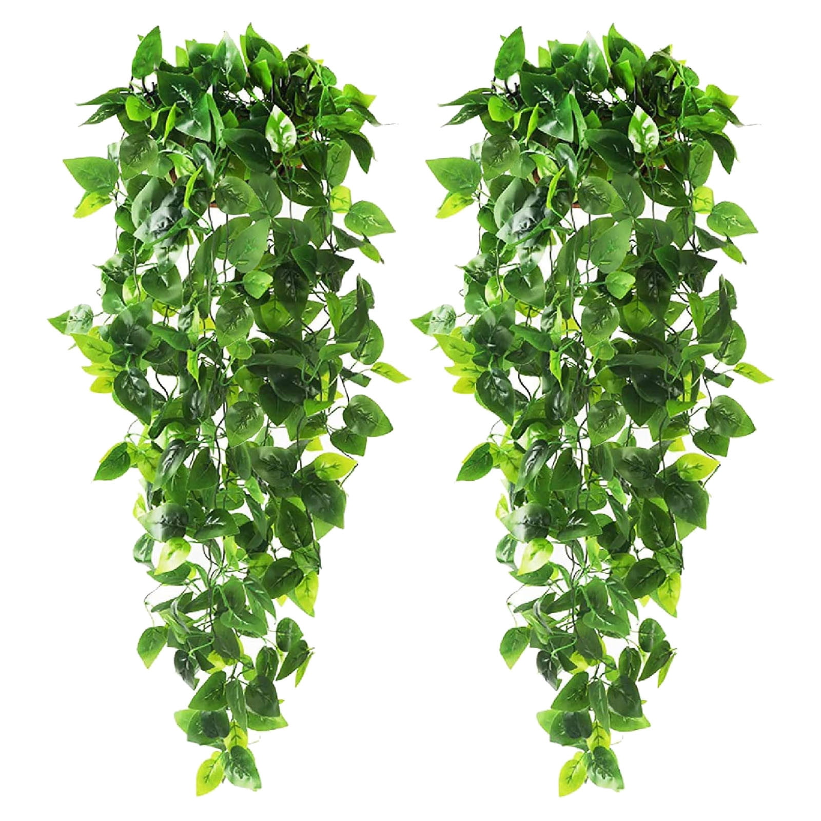LQXZWJY Artificial Outdoor Indoor Hanging Baskets) 2PCS Decoration (No