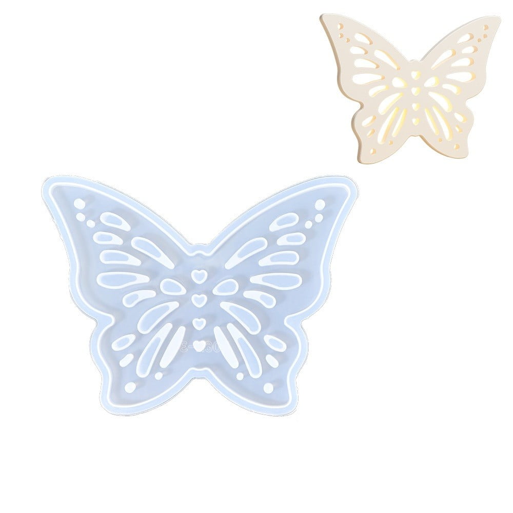 4Pcs Butterfly Fondant Mold Set - Silicone Cake Decorating Tools For Wedding, Birthday Cakes, Gum Paste, Chocolate