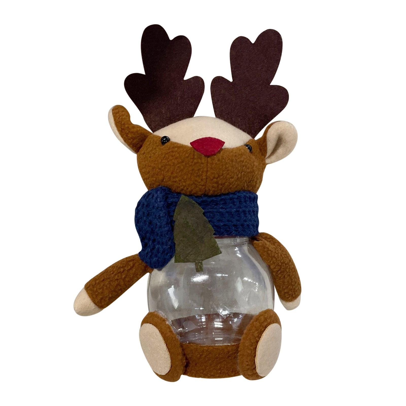 LQXZWJY Christmas Candy Storage Jar Santa Snowman Candy Jar Christmas