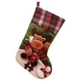 LQXZWJY Christmas Stocking Big Xmas Stockings Decoration Santa Snowman