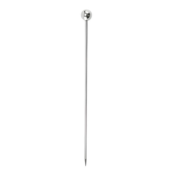 LQXZWJY Cocktail Picks for Drinks, Stainless Steel Cocktail Toothpicks, Reusable Cocktail Skewers, Garnish Picks Bloody Mary Skewers, Metal Martini Picks for Olives Appetizers Fruit (4.3 Inch)