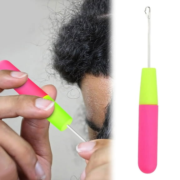 LQXZWJY Crochet Braid Hair,Hook Crochet Needle - Knots - Curl, Crochet Needle 1 piece