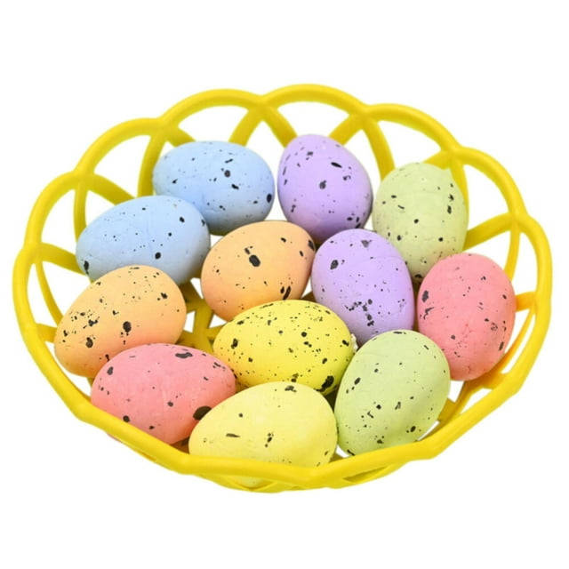 LQXZWJY Easter Decoration Supplies Easter Egg Simulation Dovess Egg ...