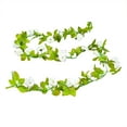LQXZWJY Flower Garland Fake Rose Vine Artificial Flowers Hanging Rose Ivy Hanging Basket Room