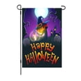 LQXZWJY Happy Halloween Garden Flag Double Sided Yard Flags Banner