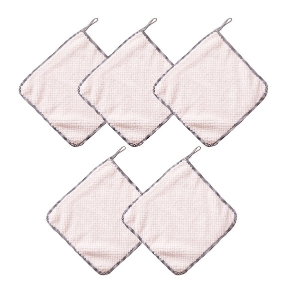 LQXZWJY Kitchen Dish Cloths, Daily Rag TowelDish Kitchen Cloth Dish OilCleaning Non Stick ClothKitchen Cleaning Towel Rags ,Ultra Soft Absorbent Quick Drying Dish Towels, 9.84x 9.84 Inches