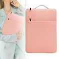 thumbnail image 1 of LQXZWJY Laptop Case, Laptop Sleeve, Polyester Vertical Computer Sleeve Bag with Pocket, Pink, 1 of 8