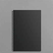 LQXZWJY Lined Spiral Journal Notebook for Women & Men, College Ruled Hardcover Notebook for Work & Note Taking, Journals for Writing, A5(6"x8") - Black