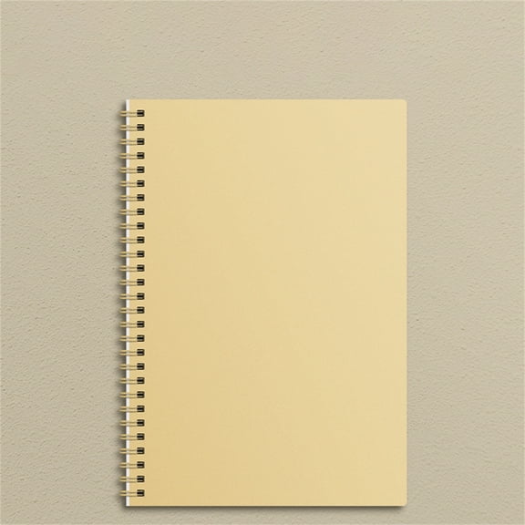 LQXZWJY Lined Spiral Journal Notebook for Women & Men, College Ruled Hardcover Notebook for Work & Note Taking, Journals for Writing, A5(6"x8") - Yellow