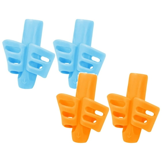LQXZWJY Pencil Grips/Holder for Handwriting, learning to Write, Writing aid Grip for Training Pencils, 4 Pack