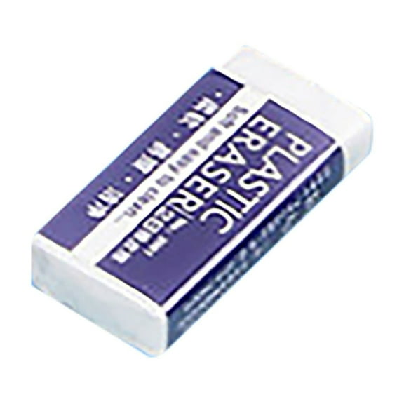 LQXZWJY PlasticErasers (1-Pack), White Erasers for Clean & Precise Results - Latex-Free, Minimal Crumbling