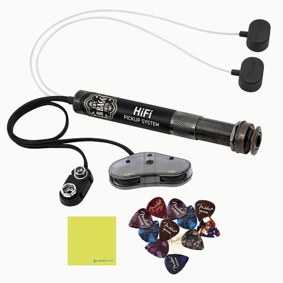 LR Baggs HiFi Acoustic Guitar Pickup System - High-Fidelity Bridge Plate Bund...