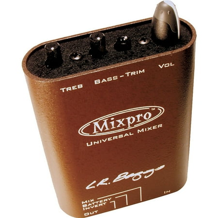 LR Baggs Mixpro Universal Belt Clip Acoustic Guitar Mixer and Preamp