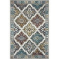 thumbnail image 1 of LR Home Ada 5' x 7'6" Multi Boho Checkered Durable Indoor Area Rug, 1 of 8