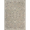 thumbnail image 1 of LR Home Aiden 5' x 7' Tan/Cream Floral Wool Indoor Area Rug, 1 of 8