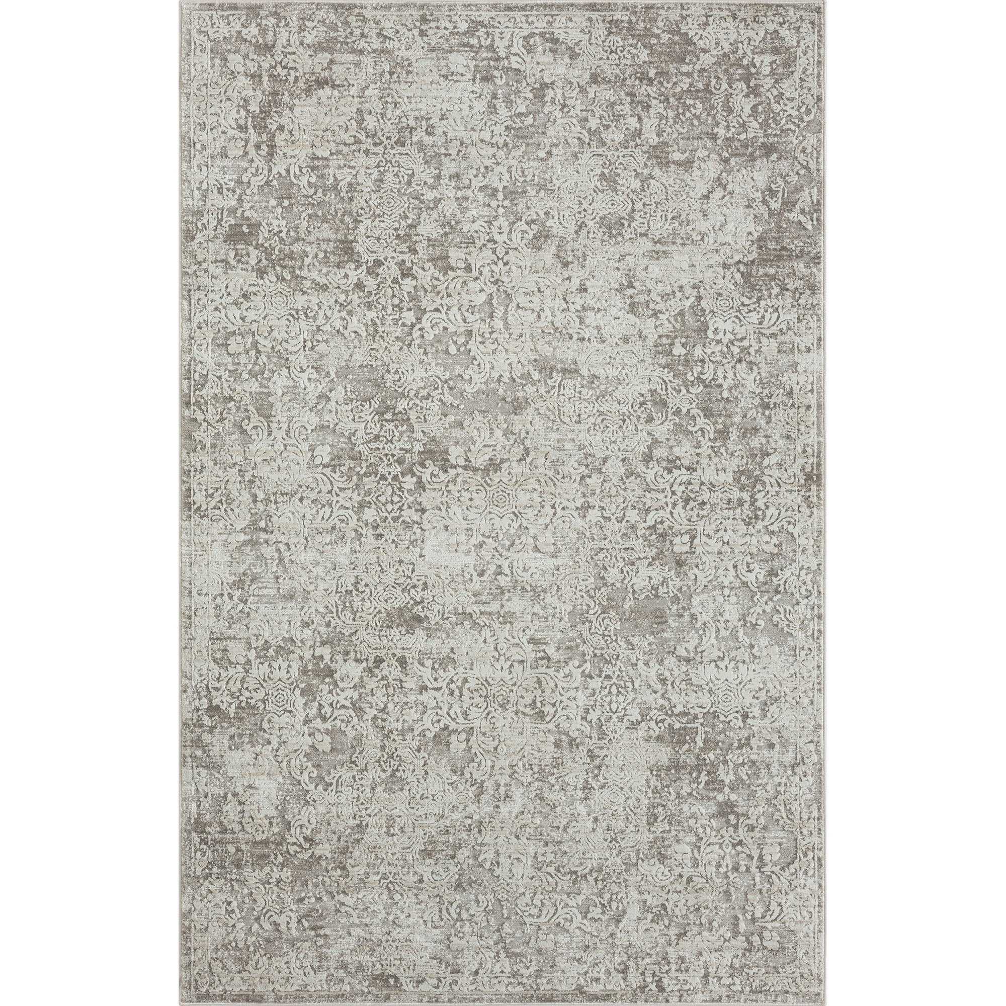 Harlow Hill Brielle Star Abstract Indoor Polyester Blend Area Rug, Gray, 5' x 7'11"