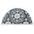 thumbnail image 1 of LR Home Clio 2'3" x 3'10" Gray/Beige Flowers Wool Hearth IndoorArea Rug, 1 of 4