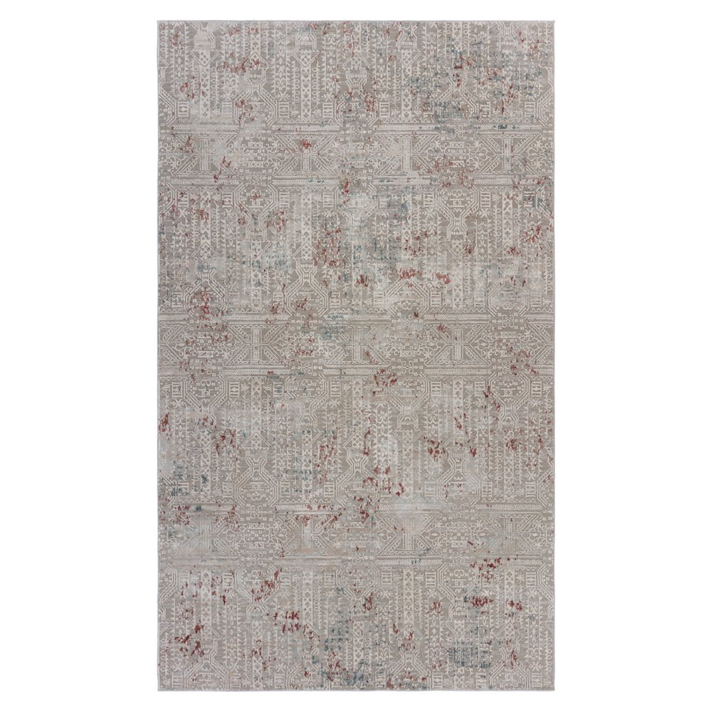 LR Home Imagine Durable Performance Area Rug Indoor in Blue/Cream, 1'10" x 3'
