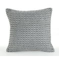 thumbnail image 1 of LR Home Hampton 18" x 18" Black/White Geometric Cotton Adult Decorative Throw Pillow, 1 of 6