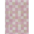 thumbnail image 1 of LR Home Light Pink Patchwork Quilt Cotton Throw Blanket, 50" x 70", 1 of 9