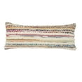 thumbnail image 1 of LR Home Nomad 14" x 36" Rainbow Striped Cotton Adult Decorative Throw Pillow, 1 of 9