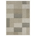 thumbnail image 1 of LR Home Pablo 5' x 7' Tan/Brown Checkered Durable Indoor/Outdoor Area Rug, 1 of 8