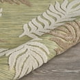 thumbnail image 1 of LR Home Reese 7'9" x 9'9", Beige/Green Palms Fade, Stain, and Moisture Resistant Indoor/Outdoor Area Rug, 1 of 2